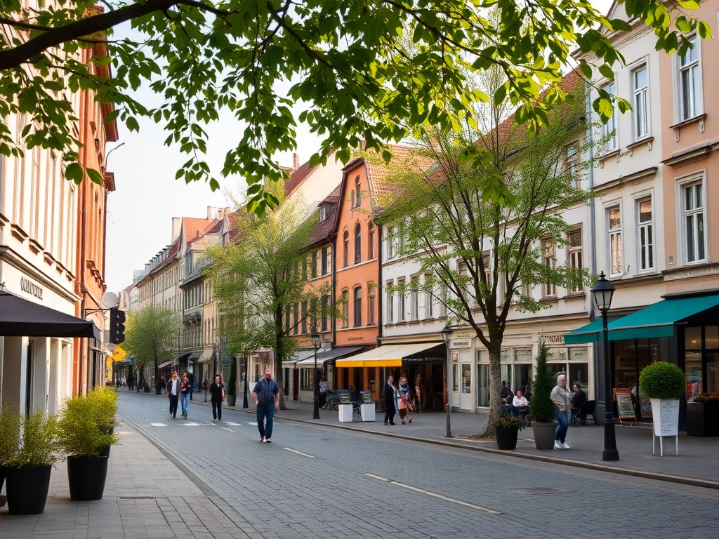 Infografika przedstawiająca ikonę komputera z kalendarzem (e-rejestracja) obok ikony drzewa (akcja ekologiczna) w kontekście Gorlic.